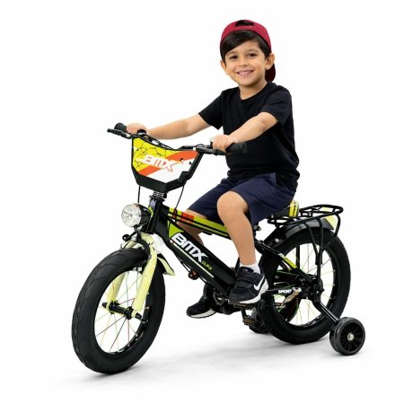 بسكيت BMX مقاس 16 انش لون اصفر